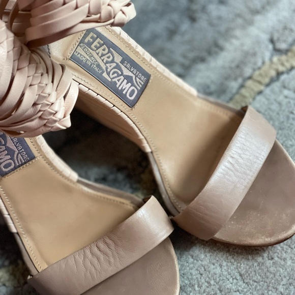 Salvatore Ferragamo ankle strap high heels - Picture 7 of 9